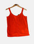 Orange Sleeveless Top FM